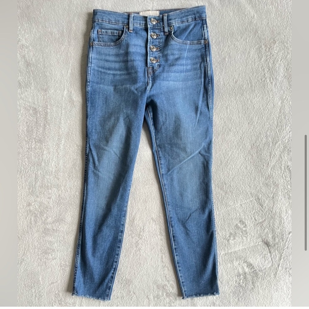 Everlane high rise vintage Jean button fly - Picture 4 of 10